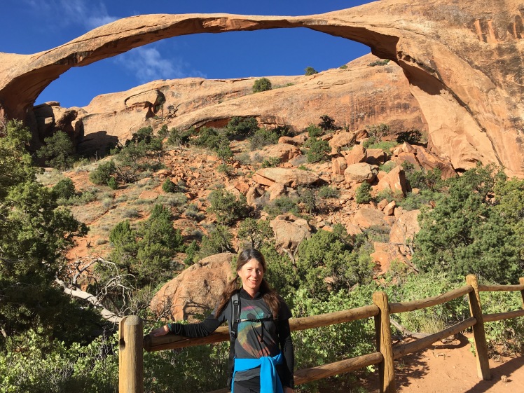 Landscape arch and me